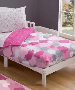 Delta Children Girls 4-Piece Toddler Bedding Set Sheets & Mattress Covers 31 Delta Children Girls 4-Piece Toddler Bedding Set Sheets & Mattress Covers