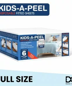 Delta Children Kids-A-Peel Disposable Fitted Sheets, 6-Pack, Waterproof, Breathable Soft Bed Pads That Protect Your Mattress Sheets & Mattress Covers 40 Delta Children Kids-A-Peel Disposable Fitted Sheets, 6-Pack, Waterproof, Breathable Soft Bed Pads That Protect Your Mattress Sheets & Mattress Covers