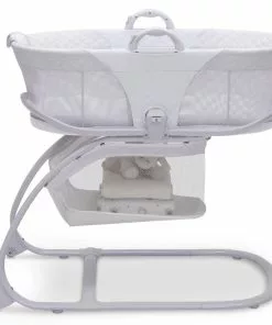 Little Folks By Delta Children Bassinets 2-in-1 Moses Basket Bedside Bassinet Sleeper