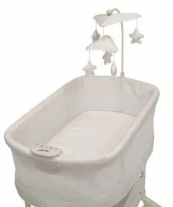 Little Folks SleepCool Rocking Bassinet With Airflow Mesh 11 Little Folks SleepCool Rocking Bassinet With Airflow Mesh