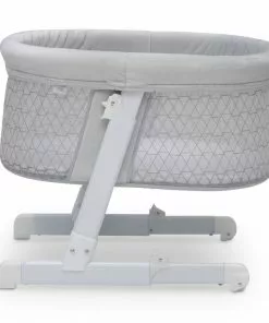Little Folks By Delta Children Oval Bedside Sleeper Bassinet
