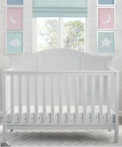 Delta Children Baby Cribs Madrid 4-in-1 Convertible Crib