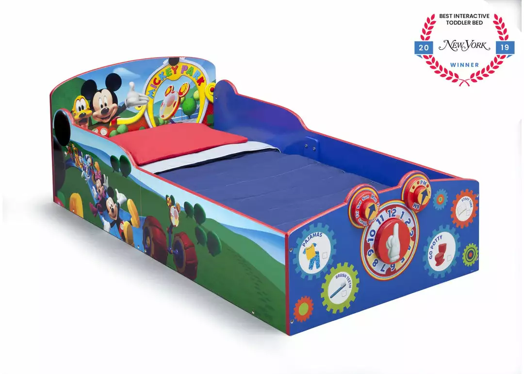 Delta Children Mickey Mouse Interactive Wood Toddler Bed Toddler Beds 9 Delta Children Mickey Mouse Interactive Wood Toddler Bed Toddler Beds