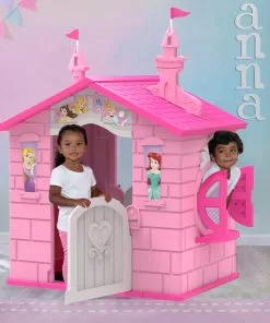 Toys & Play Disney Princess Plastic Indoor/Outdoor Playhouse With Easy Assembly By Delta Children
