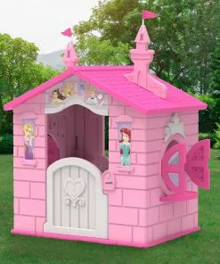 Toys & Play Disney Princess Plastic Indoor/Outdoor Playhouse With Easy Assembly By Delta Children