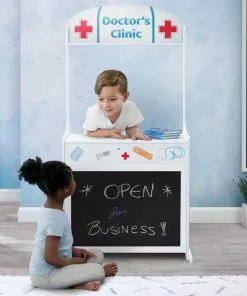 Delta Children What's New Reversible 4-in-1 Pretend Play Center With Chalkboard & Storage 25 Delta Children What's New Reversible 4-in-1 Pretend Play Center With Chalkboard & Storage