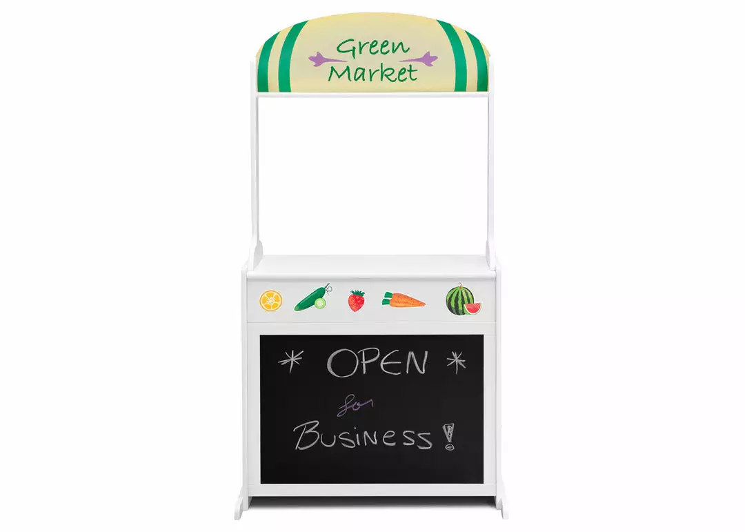 Delta Children What's New Reversible 4-in-1 Pretend Play Center With Chalkboard & Storage 6 Delta Children What's New Reversible 4-in-1 Pretend Play Center With Chalkboard & Storage
