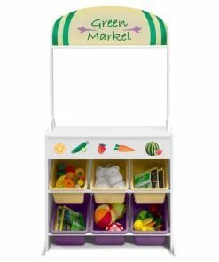 Delta Children What's New Reversible 4-in-1 Pretend Play Center With Chalkboard & Storage 18 Delta Children What's New Reversible 4-in-1 Pretend Play Center With Chalkboard & Storage