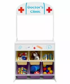 Delta Children What's New Reversible 4-in-1 Pretend Play Center With Chalkboard & Storage 20 Delta Children What's New Reversible 4-in-1 Pretend Play Center With Chalkboard & Storage