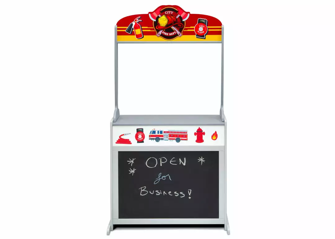Delta Children Reversible 4-in-1 Pretend Play Center With Chalkboard & Storage What's New 10 Delta Children Reversible 4-in-1 Pretend Play Center With Chalkboard & Storage What's New