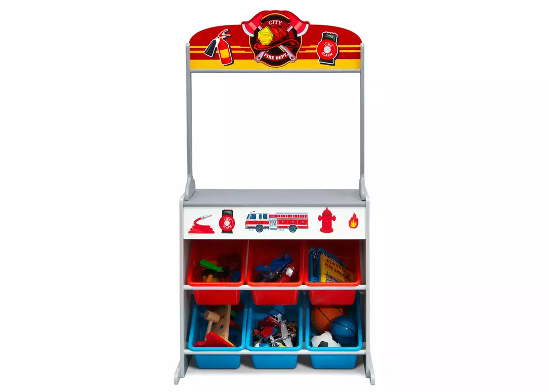 Delta Children Reversible 4-in-1 Pretend Play Center With Chalkboard & Storage What's New 11 Delta Children Reversible 4-in-1 Pretend Play Center With Chalkboard & Storage What's New