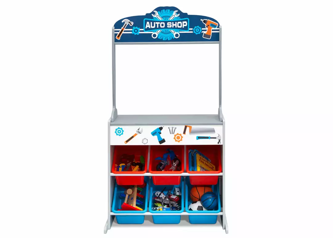 Delta Children Reversible 4-in-1 Pretend Play Center With Chalkboard & Storage What's New 13 Delta Children Reversible 4-in-1 Pretend Play Center With Chalkboard & Storage What's New