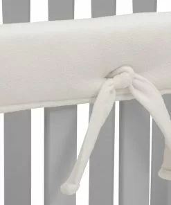 Delta Children Waterproof Fleece Crib Rail Covers/Protectors For Short Side Rails, 2 Pack Baby Cribs