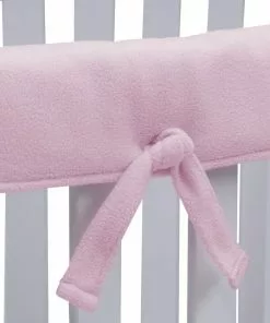 Delta Children Waterproof Fleece Crib Rail Covers/Protectors For Short Side Rails, 2 Pack Baby Cribs