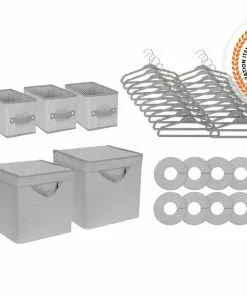 Delta Children Storage & Organization 48 Piece Nursery Storage Set