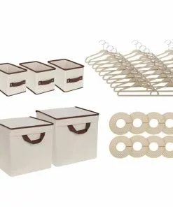 Delta Children Storage & Organization 48 Piece Nursery Storage Set