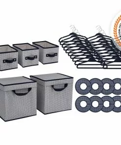 Delta Children Storage & Organization 48 Piece Nursery Storage Set