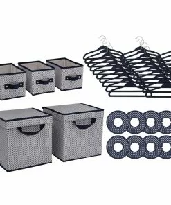 Delta Children Storage & Organization 48 Piece Nursery Storage Set