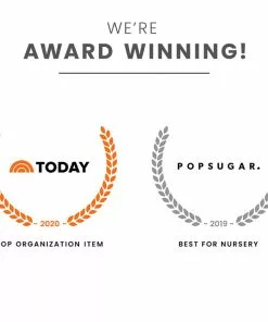 Delta Children Storage & Organization 48 Piece Nursery Storage Set