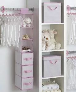 Delta Children Storage & Organization 48 Piece Nursery Storage Set