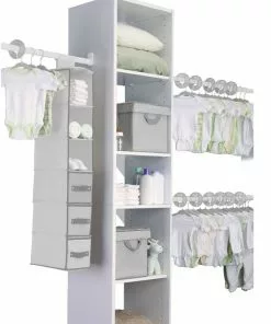 Delta Children Storage & Organization 48 Piece Nursery Storage Set