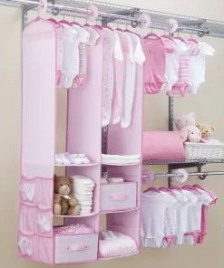 Delta Children Storage & Organization 24 Piece Nursery Storage Set