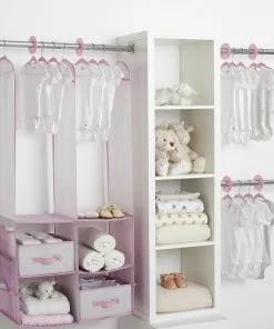 Delta Children Storage & Organization 24 Piece Nursery Storage Set