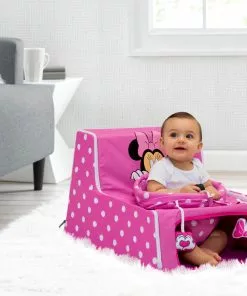 Delta Children Minnie Mouse Sit N Play Portable Activity Seat For Babies