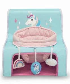 Delta Children Unicorn Sit N Play Portable Activity Seat For Babies