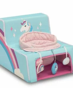 Delta Children Unicorn Sit N Play Portable Activity Seat For Babies