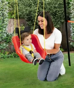 Delta Children Mickey Mouse 2-in-1 Outdoor Kids Swing