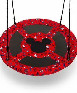 Delta Children Outdoor Mickey Mouse 40-Inch Saucer Swing For Kids
