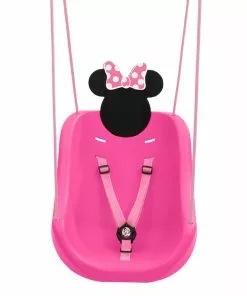 Delta Children Minnie Mouse 2-in-1 Outdoor Kids Swing
