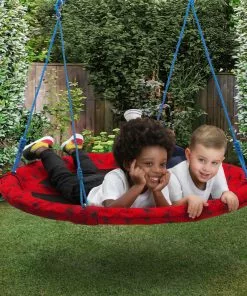 Delta Children What's New Spider-Man 40-Inch Saucer Swing For Kids