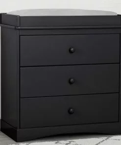 Delta Children Skylar 3 Drawer Dresser With Changing Top Dressers & Changing Tables