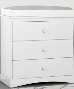 Delta Children Skylar 3 Drawer Dresser With Changing Top Dressers & Changing Tables