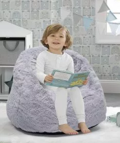 Delta Children Cozee Fluffy Chair, Toddler Size (For Kids Up To 6 Years Old)