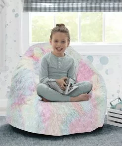 Delta Children Cozee Fluffy Chair, Toddler Size (For Kids Up To 6 Years Old)
