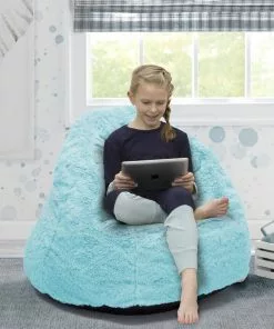 Delta Children Sale Cozee Fluffy Chair, Kid Size (For Kids Up To 10 Years Old)