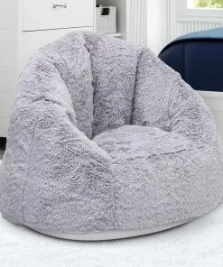 Delta Home Chairs Adult Lounge Chair - Fluffy Foam Filled Chair For Living Rooms & Dorms - Better Than A Bean Bag Chair
