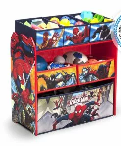 Delta Children Spider-Man Multi-Bin Toy Organizer