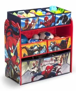 Delta Children Spider-Man Multi-Bin Toy Organizer