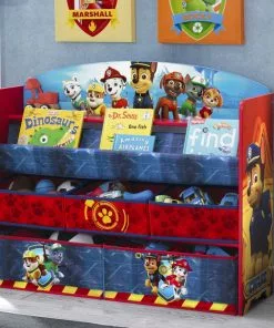 Delta Children PAW Patrol Deluxe Book And Toy Organizer