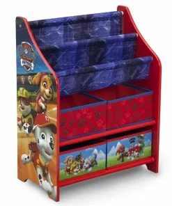 Delta Children/ Nick Jr. PAW Patrol Book And Toy Organizer
