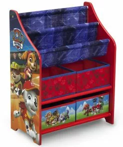 Delta Children/ Nick Jr. PAW Patrol Book And Toy Organizer