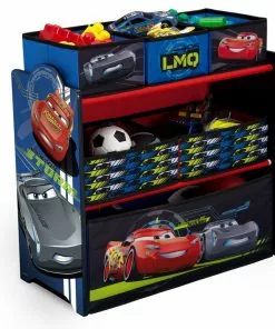 Delta Children Cars Multi-Bin Toy Organizer