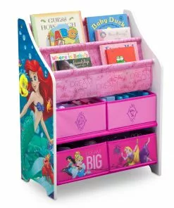 Delta Children Princess Book & Toy Organizer