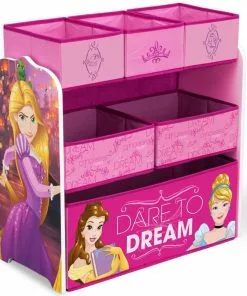 Delta Children Princess Multi-Bin Toy Organizer Storage