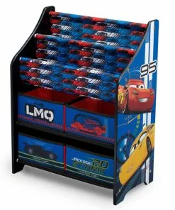 Delta Children/ Disney/Pixar Storage Cars Book And Toy Organizer