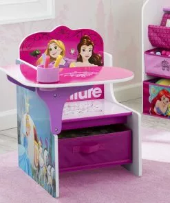 Delta Children Activity Desks Princess Chair Desk With Storage Bin